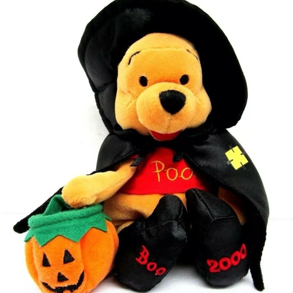 Disney Mini Bean Bag 2000 Witch Pooh 9” plush - Picture 11 of 12